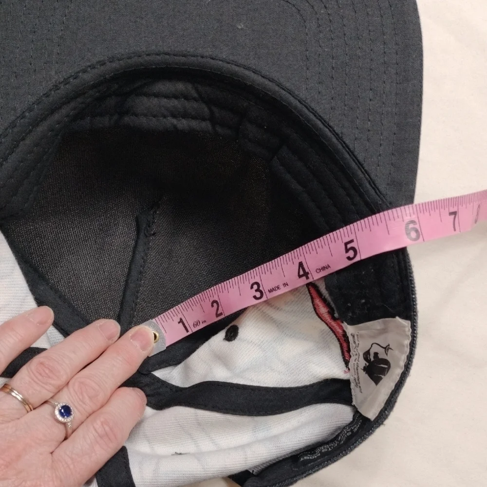 Black and Green Snapback Hat with Graphic Design